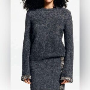 H&M A/W 2024 Edition Bead Detail Sweater